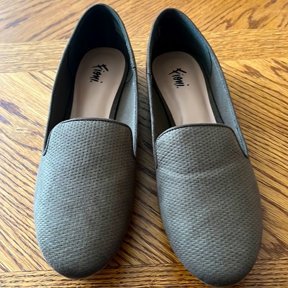 Fioni green khaki Dress Flats/Loafers size 9 - Picture 1 of 8